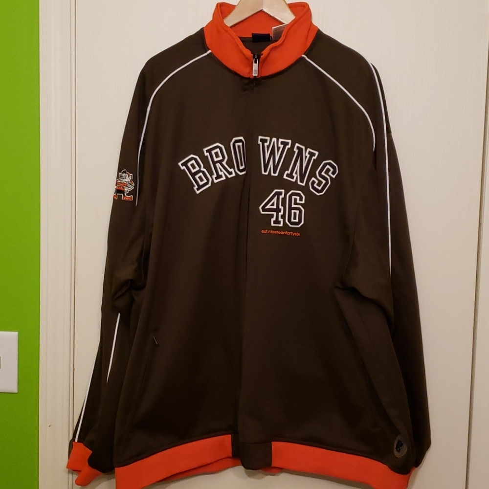 Cleveland Browns Reebok Throwback Jacket